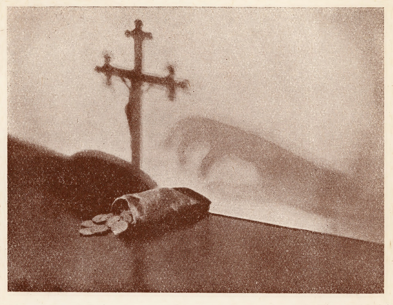 Д. Фіґоль. Юдин гріш. Фото, що зайняло І місце на виставці. Каталог ІІ виставки української аматорської фотоґрафіки у Львові, 1931 р. (збірка Львівського Фотомузею)