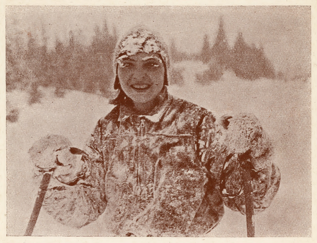В. Паньків. Лещетарка. Каталог ІІ виставки української аматорської фотоґрафіки у Львові, 1931 р. (збірка Львівського Фотомузею)