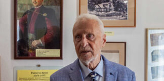 Раймунд Ярош в Музеї міста-курорту Трускавця