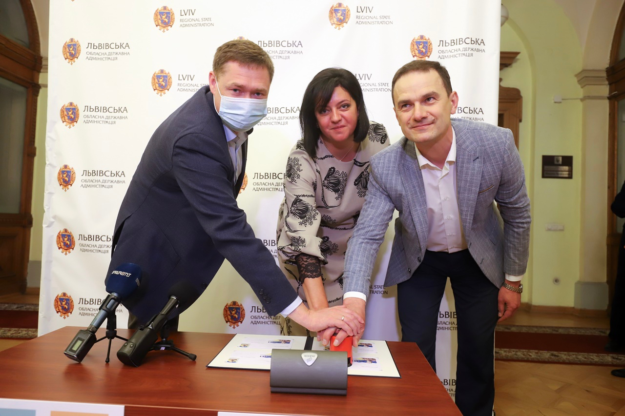 Погашеня марки до 130-річчя від дня народження Євгена Коновальця