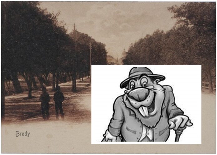 Для приваблення туристів Броди ознакують скульптурками бобрів