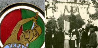 Якою була символіка спортового товариства «Україна» у 1911–1939 роках?