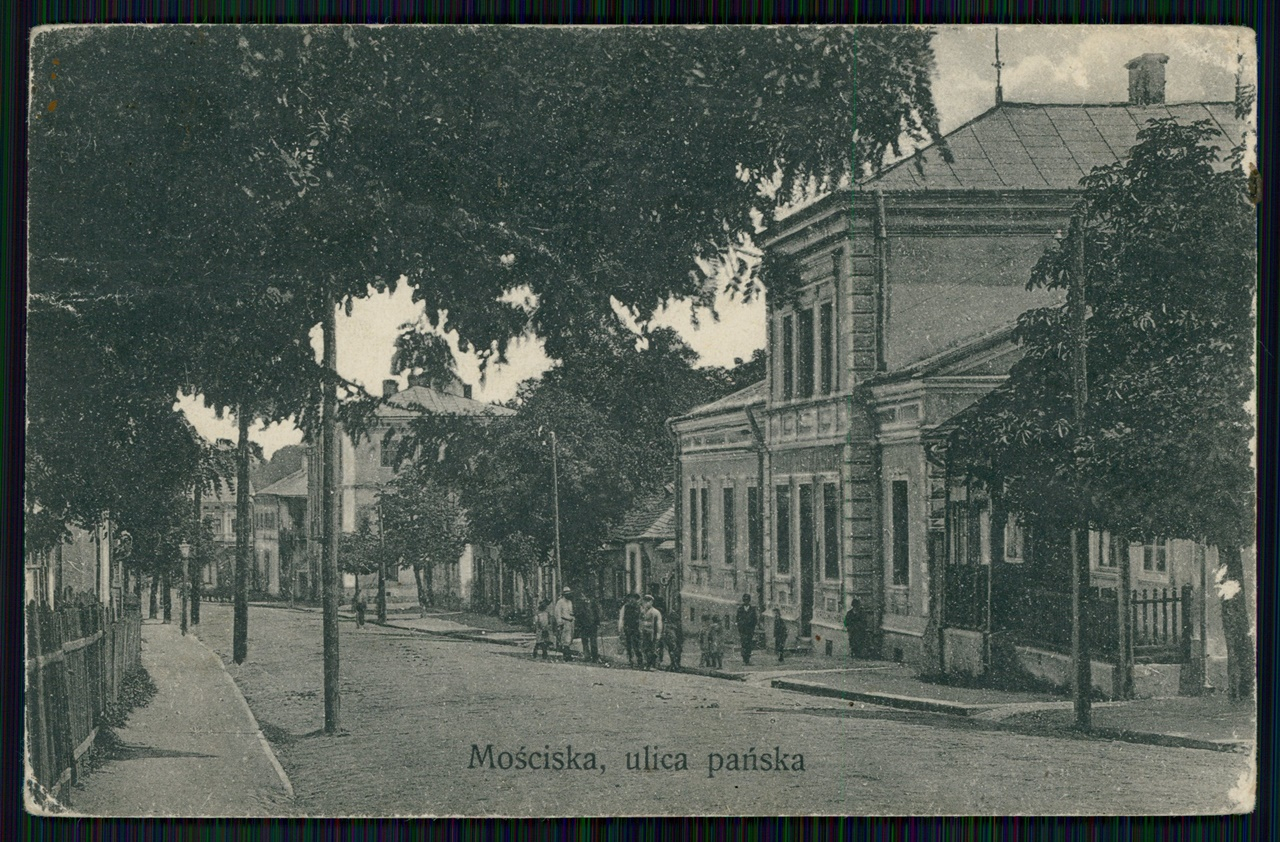 Вулиця Панська, Мостиська, поч. ХХ ст.