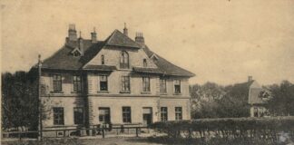 Залізничний вокзал в Старому Самборі, поч. ХХ ст.