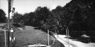 Перші електричні трамваї у Львові на «виставковій» лінії. 1894 р.