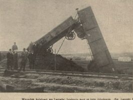 Наслідки залізничної аварії на Підзамче. Nowości Illustrowane, 1911 рік