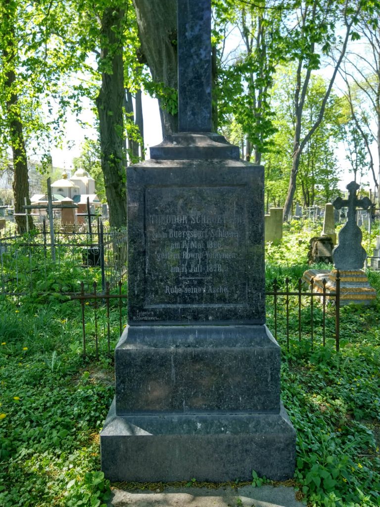 Поховання доктора Теодора Шрьотера