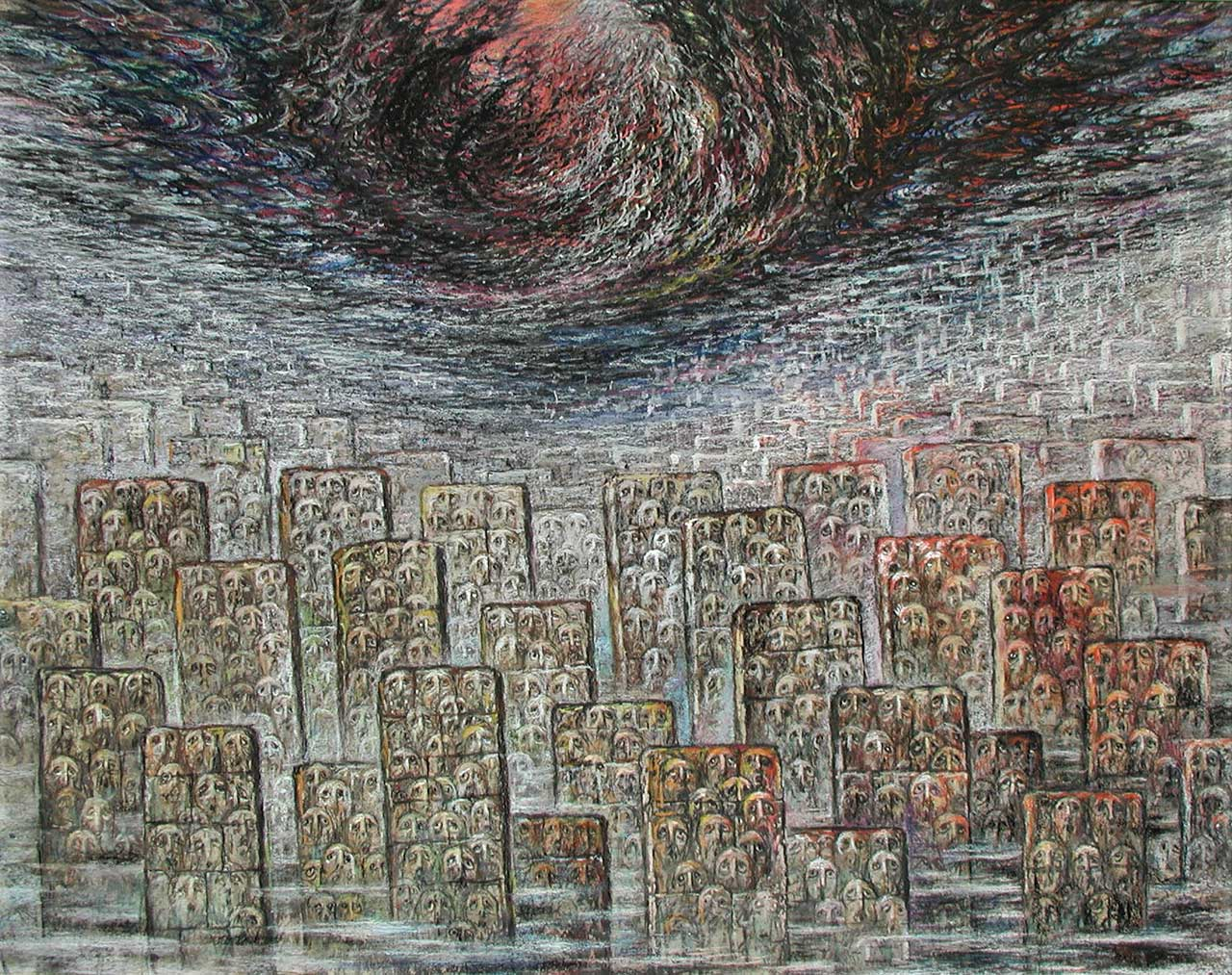 Ескіз декорації до опери Дж. Верді «Набукко»