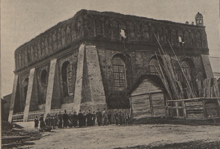 Синагога в Жовкві, 1900 р.