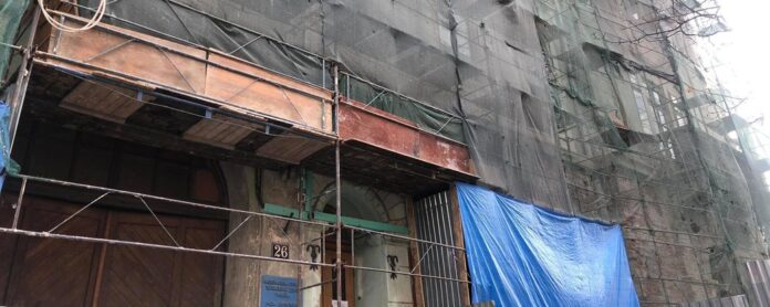 Фасаду театру Марії Заньковецької. Фото: Суспільне Львів