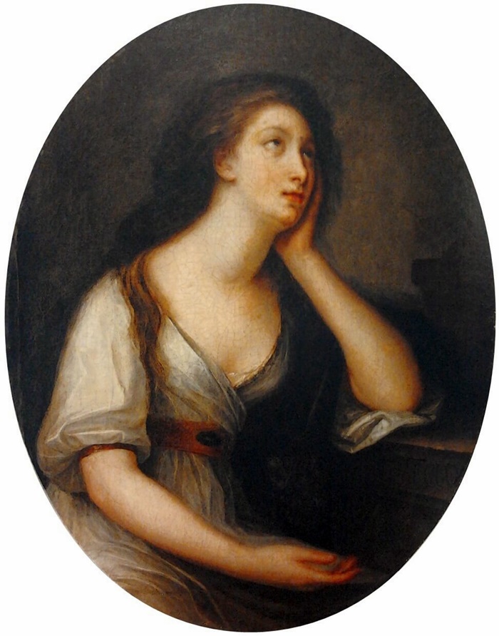 Художниця Женев’єва Броссар де Белью, портрет Розалії Любомирської