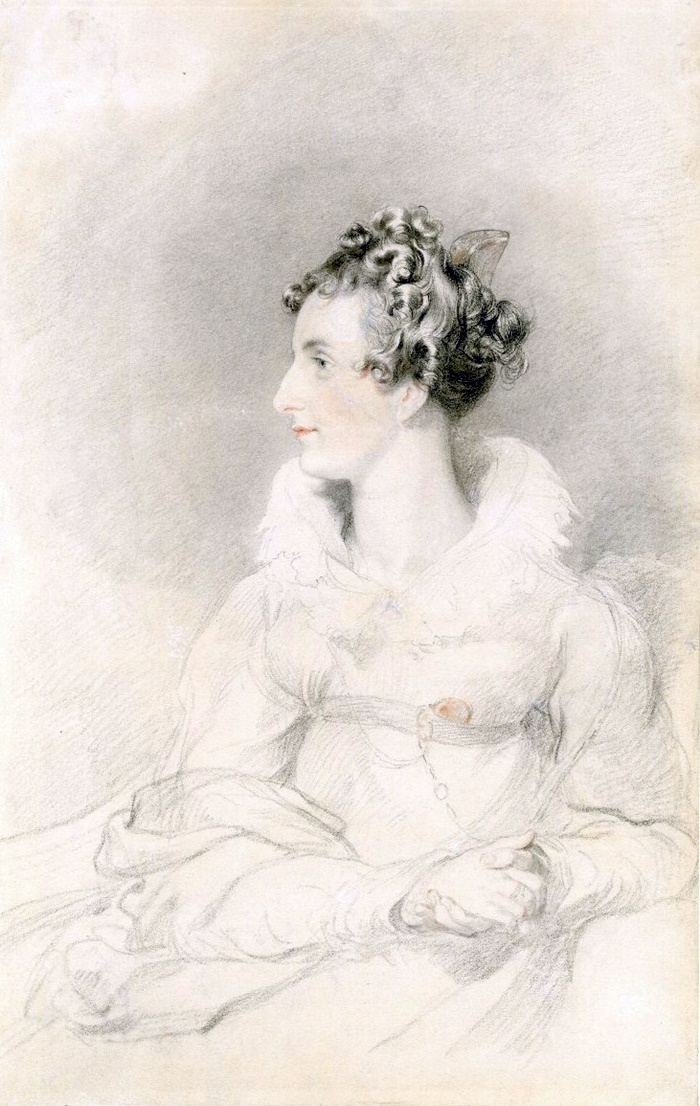 Розалія Жевуська, портрет художника Томаса Лоуренса 