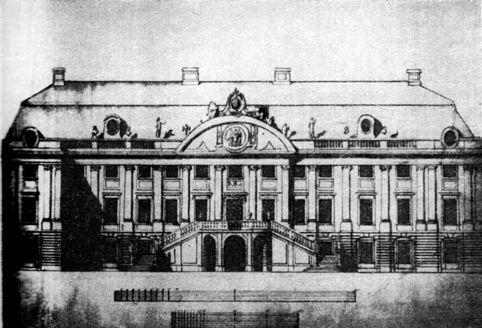 Ополє, палац Олександра Любомирського, 1780 рік