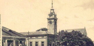 М. Болехів, Ратуша. Поштівка почату ХХ століття