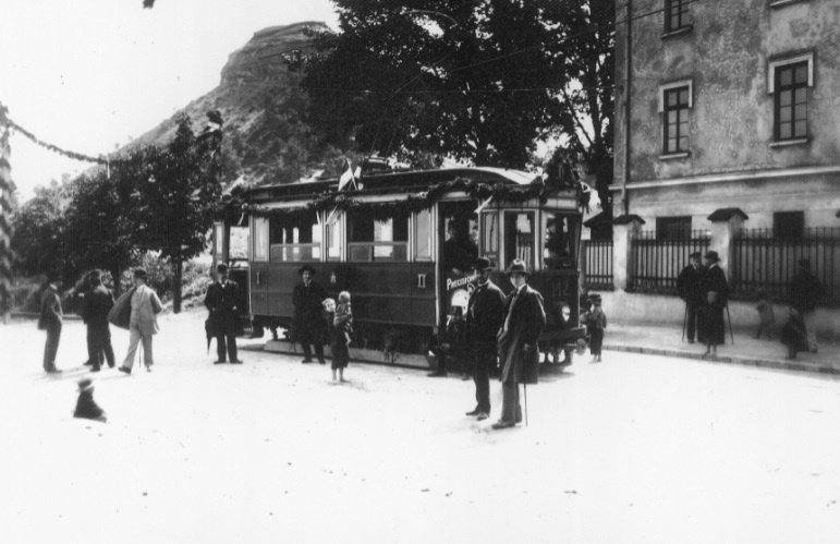 Львівський трамвай, 1900-1930-ті рр.