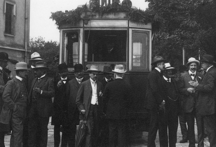 Львівський трамвай, 1900-1930-ті рр.