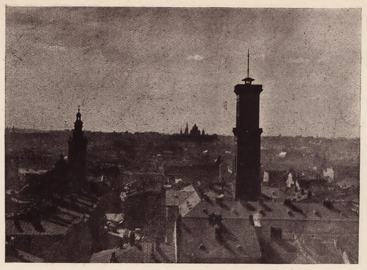 Ст. Щурат. Львів, вид з вежі Корнякта. Каталог ІІІ виставки УФОТО "Львів у світлині", 1932 р. (збірка Львівського Фотомузею)