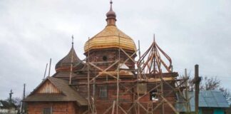 Реставрація дерев’янного храму собору Пресвятої Богородиці в селі Заболотці