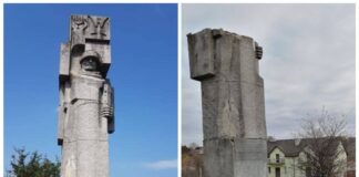 Неподалік Львова зруйнувався пам’ятник НКВДистам
