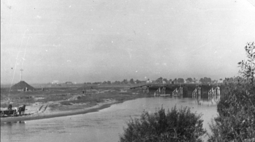 Річка Буг під Сокалем, 1930-ті рр.