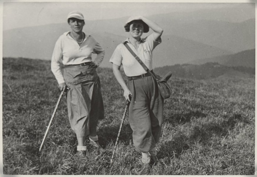 Туристки у Бескидах, 1934 рік Фото: Polona