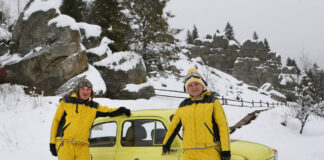 Львівський екіпаж Запорожця на випробуваннях