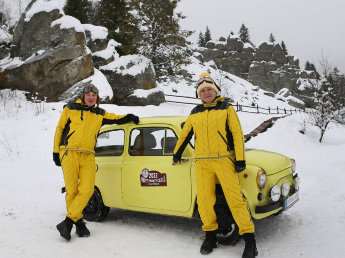 Львівський екіпаж Запорожця на випробуваннях