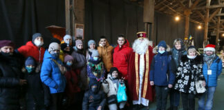 Святий Миколай завітав до дітей в "Ретро гараж". Світлив Євген Кравс