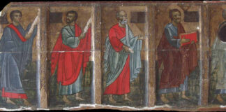 "Апостоли" майстра Дмитрія, 1560-ті рр. м. Долина. Фото Національний музей у Львові імені Андрея Шептицького.