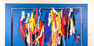 З експозиції виставки Ганни Криволап “Діалог традицій”