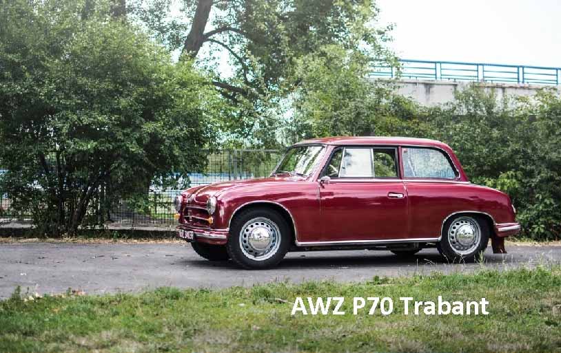 Автомобіль Станіслава Лема AWZ P70 Trabant