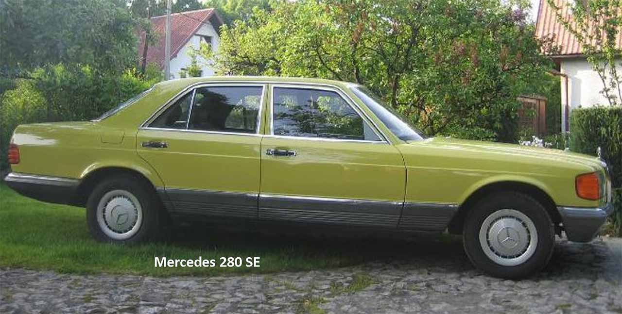 Автомобіль Станіслава Лема Mercedes 280 SE