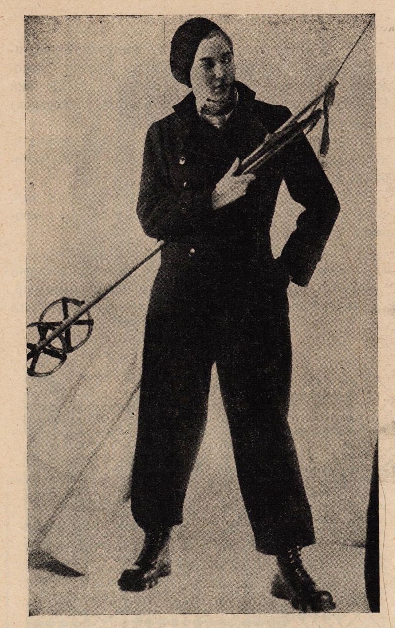 Вигідний, лещетарський одяг (Джерело: Нова хата, ч. 2, лютий, 1933 р.)