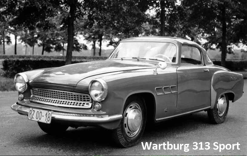 Автомобіль Станіслава Лема Wartburg 313 Sport