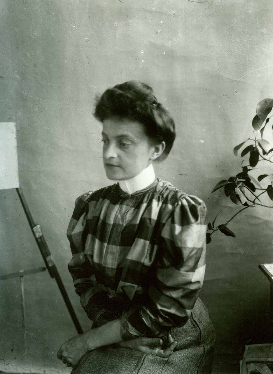 Олена Кульчицька. Фото Лева Кульчицького. 1900-ті рр.
