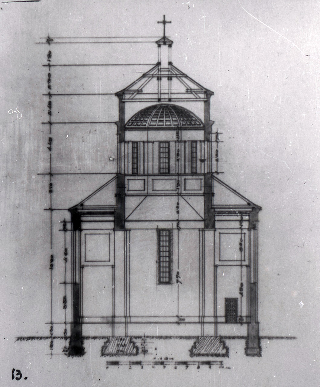 Проєкт церкви Царя Христа в Озерянах (авт. Олександер Пежанський)