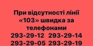 Резервні номери для виклику швидкої допомоги у Львові