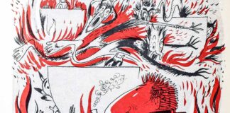 «Паніка в пеклі». Журнал «Лис Микита», 10 березня 1953 року.