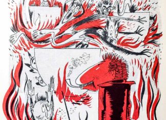 «Паніка в пеклі». Журнал «Лис Микита», 10 березня 1953 року.