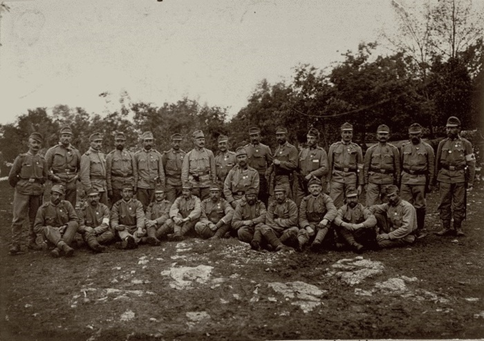 Група нагороджених нижніх чинів 32-го піхотного полку ландштурму 106-ї піхотної дивізії ландштурму, 1916 рік