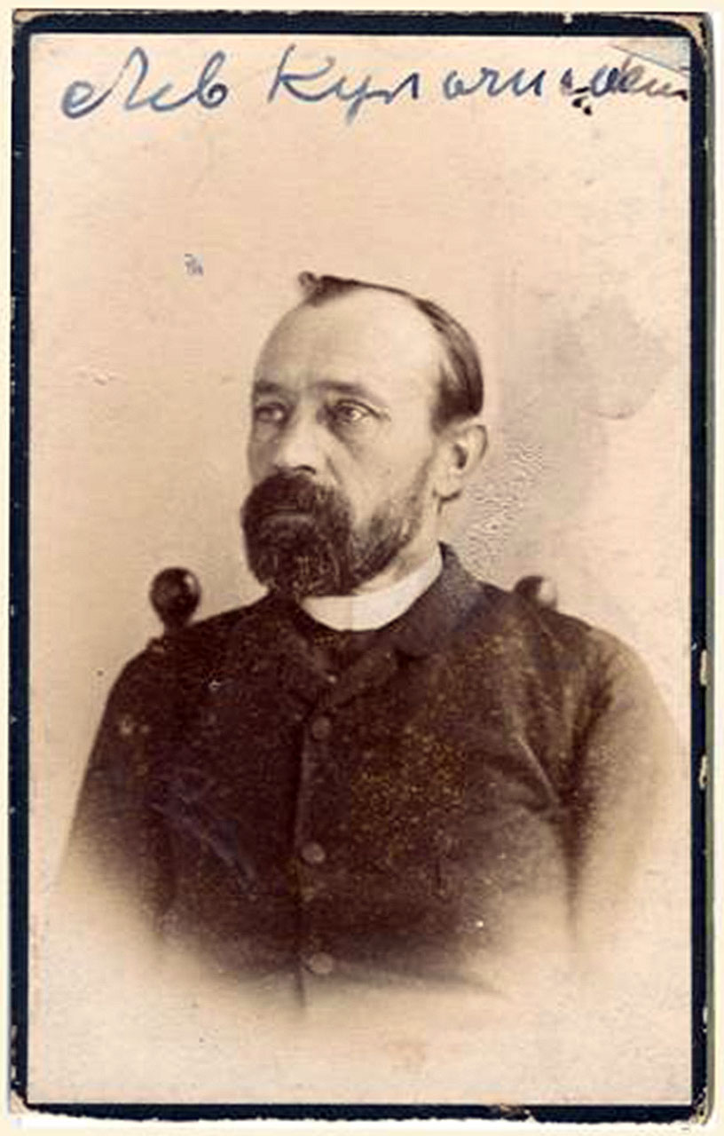 Лев Кульчицький. Фото 1890-х років. Архів ХММ Олени Кульчицької.