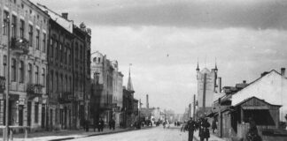 Львів, вулиця Богдана Хмельницького (колишня Жовківська), фото 20-их років ХХ століття