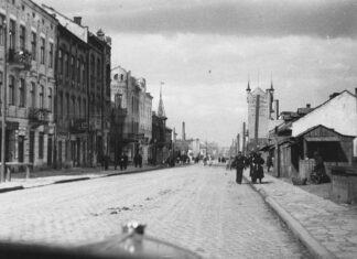 Львів, вулиця Богдана Хмельницького (колишня Жовківська), фото 20-их років ХХ століття