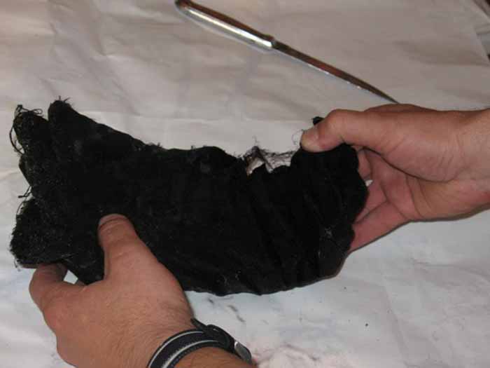 Розвертання частини прапора пластового куреня “Лісові Чорти”. 7 червня 2007 р.