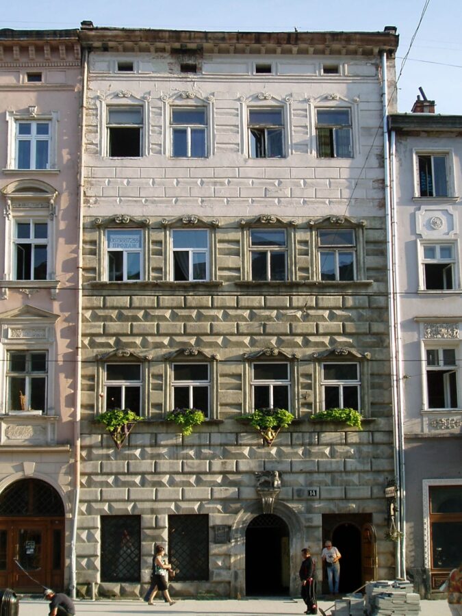 Венеційська кам'яниця у Львові. Фото з https://uk.wikipedia.org/