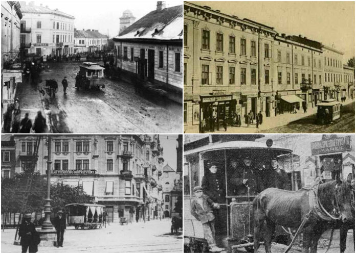 Львівський кінний трамвай – перший в Україні