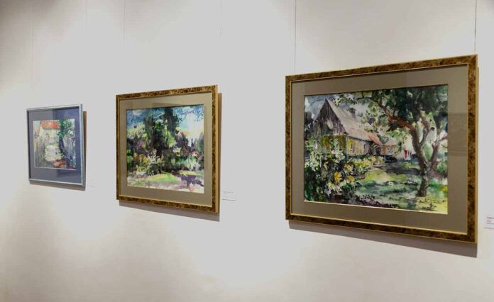 З експозиції виставки Володимира Стасенка "Сонцествердження"