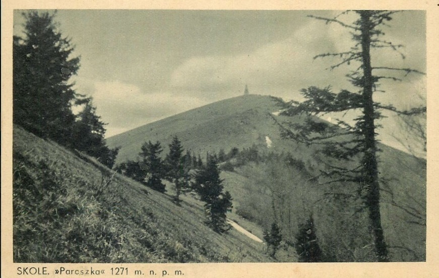 Вид на Парашку. Поштівка 1930-х років