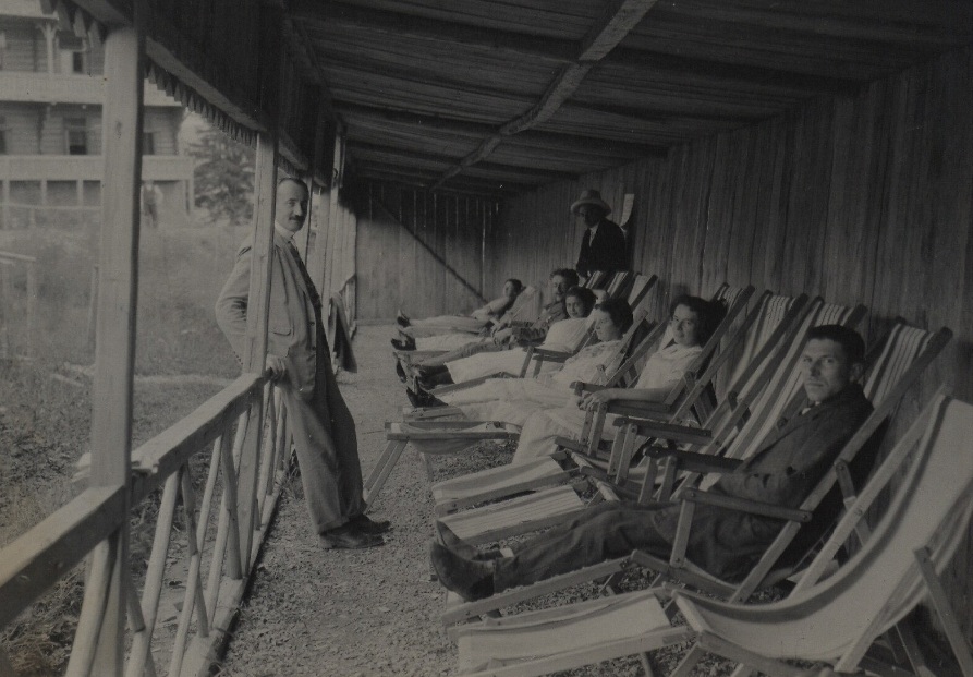 Учасники клубу в Татарові, 1912 р. Фото: Міхал Аффанасович