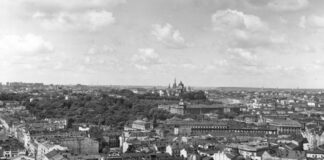 Панорама міста Львова, 1939-1945 рр.